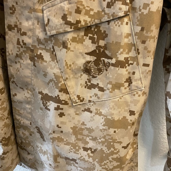 US Navy Camouflage Jacket - American Apparel Inc. size medium - Picture 6 of 7